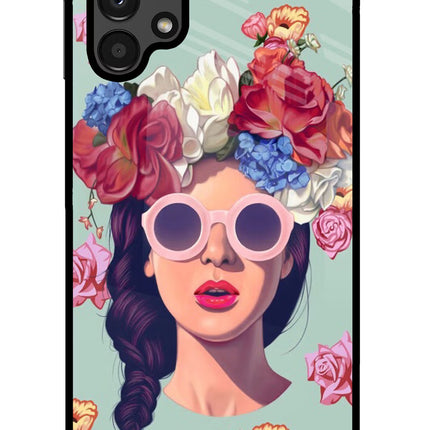 Pretty Girl Samsung A13 4G Glass Case