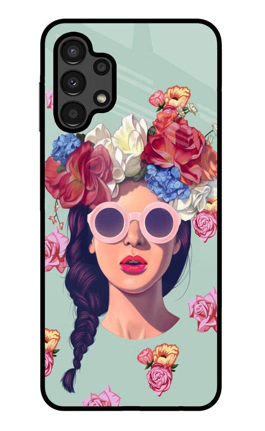 Pretty Girl Samsung A13 4G Glass Case