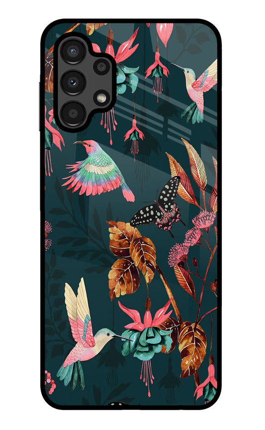 Birds Samsung A13 4G Glass Case