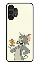 Tom & Jerry Samsung A13 4G Glass Case