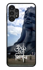 Om Namah Shivay Samsung A13 4G Glass Case