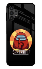 Among Us Shhh! Samsung A13 4G Glass Case