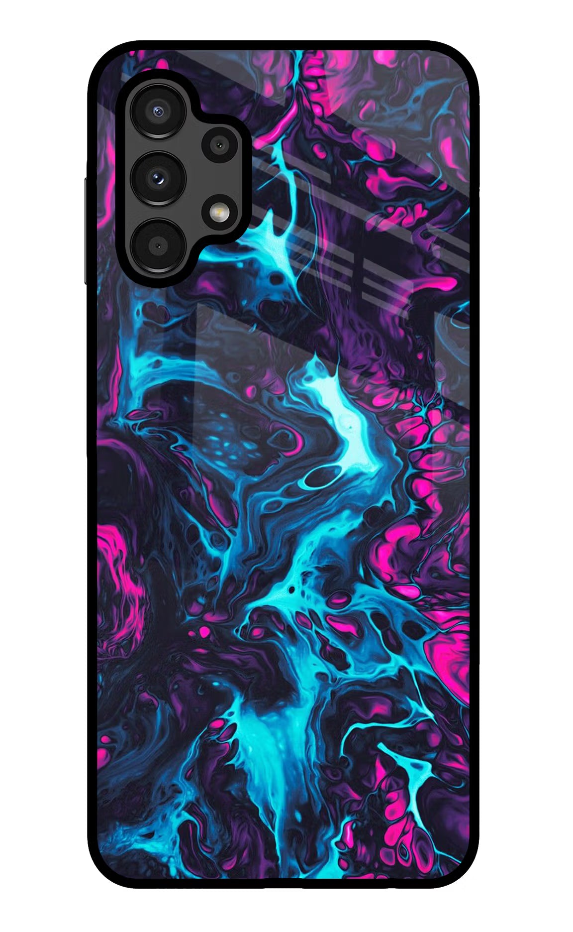 Abstract Samsung A13 4G Glass Case