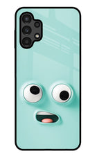 Funny Cartoon Samsung A13 4G Glass Case