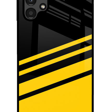 Yellow Shades Samsung A13 4G Glass Case