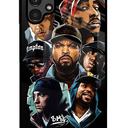 Rappers Samsung A13 4G Glass Case