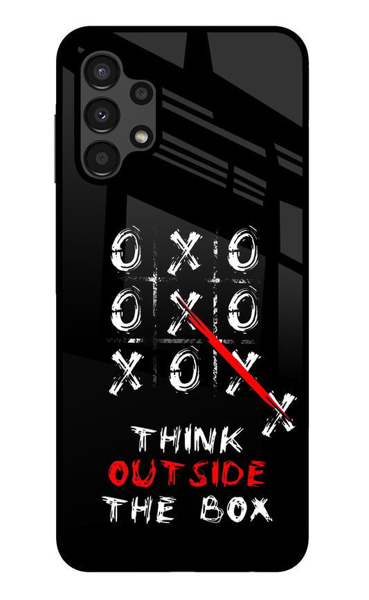 Think out of the BOX Samsung A13 4G Glass Case