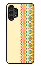Ethnic Seamless Samsung A13 4G Glass Case