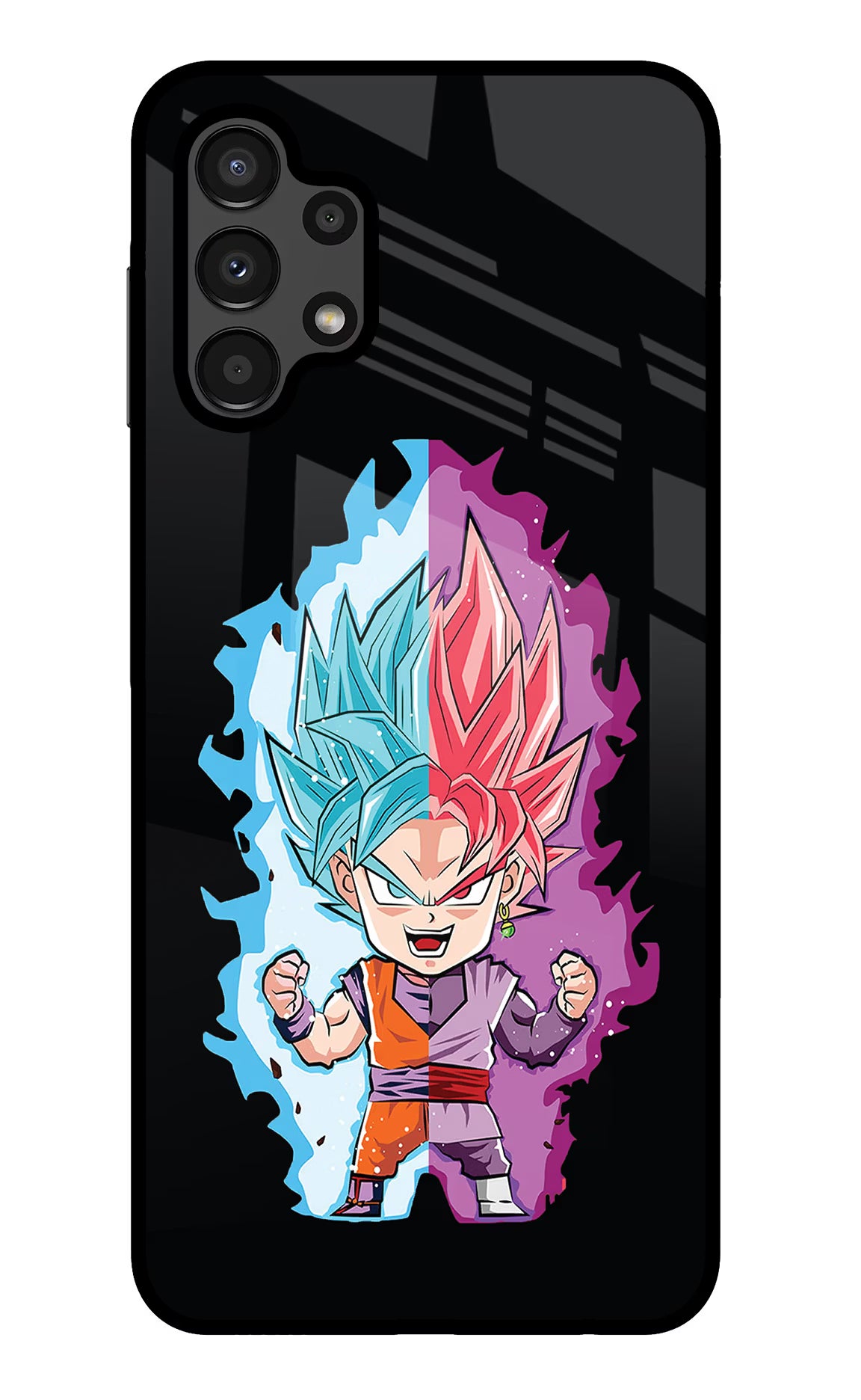 Chota Goku Samsung A13 4G Glass Case