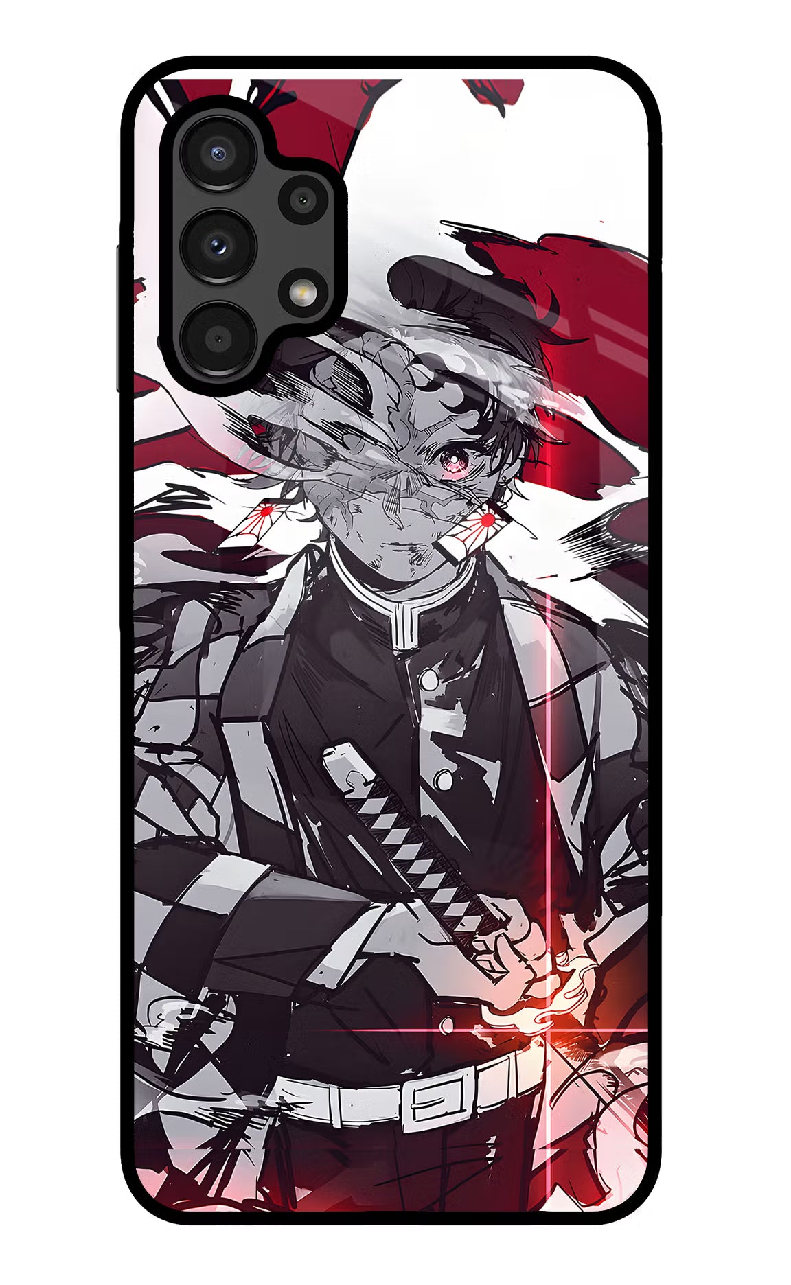 Demon Slayer Samsung A13 4G Glass Case