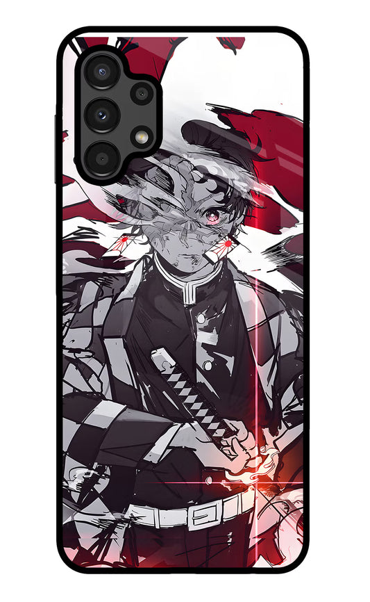 Demon Slayer Samsung A13 4G Glass Case