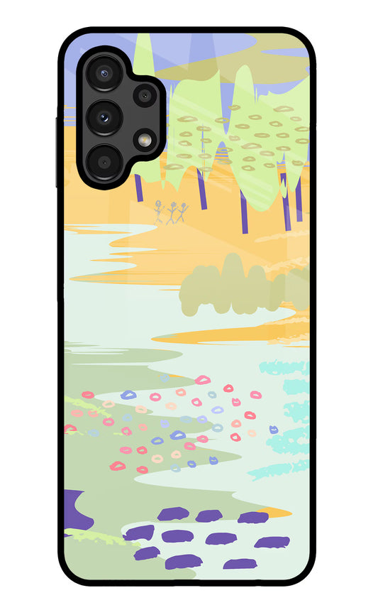 Scenery Samsung A13 4G Glass Case