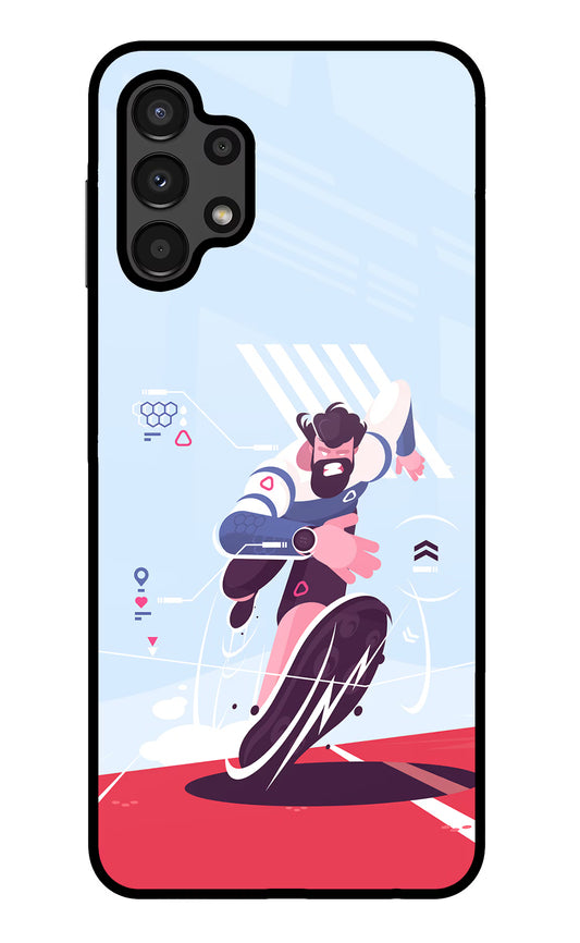 Run Pro Samsung A13 4G Glass Case