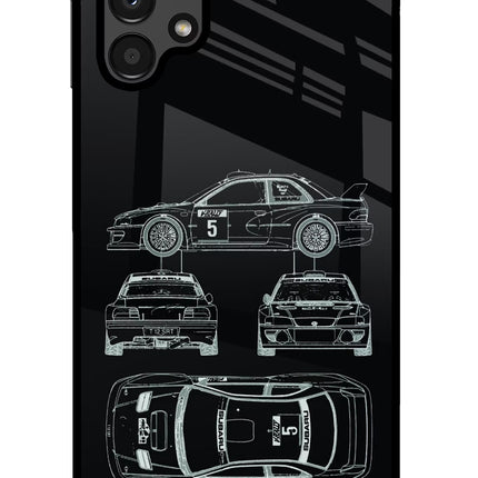 WRC'99 Samsung A13 4G Glass Case