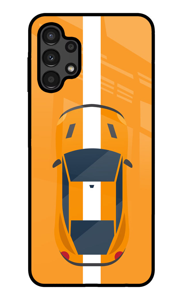 Highway Pursuit Samsung A13 4G Glass Case