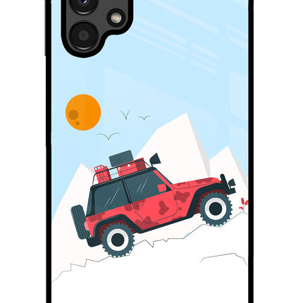 Mountain Trail Beast Samsung A13 4G Glass Case