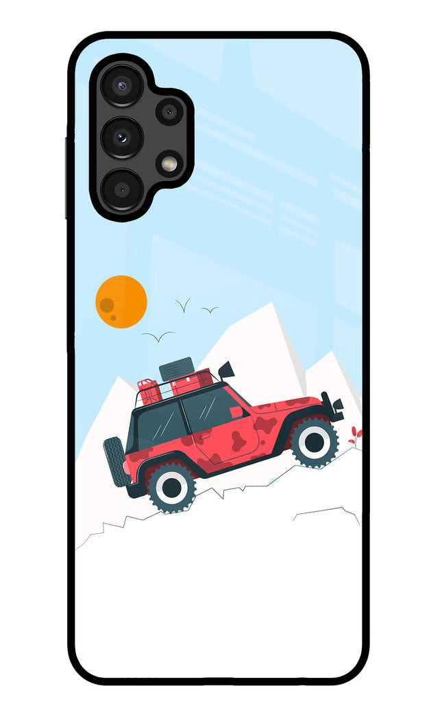 Mountain Trail Beast Samsung A13 4G Glass Case