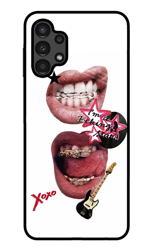 Rockstar Samsung A13 4G Glass Case