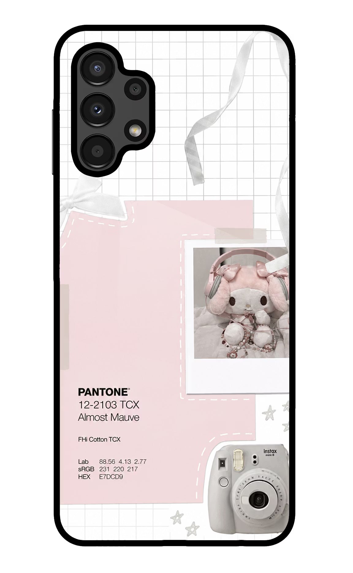 Pantone Asthetic Samsung A13 4G Glass Case