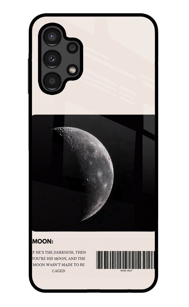 Moon Phase Samsung A13 4G Glass Case