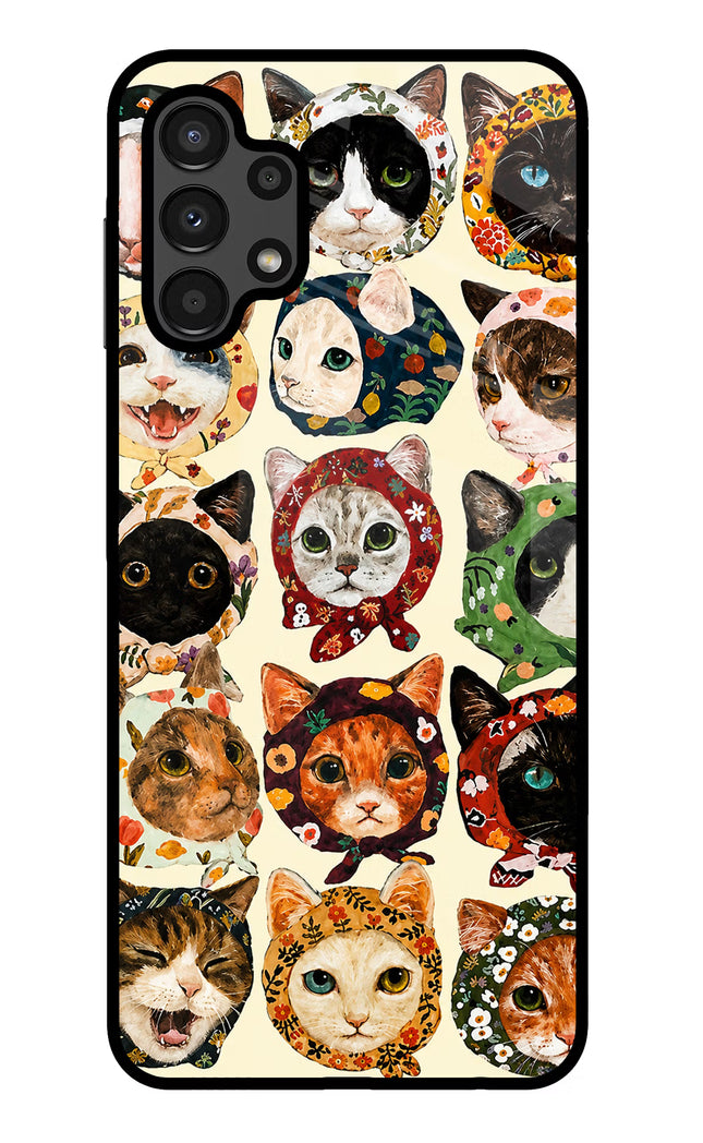 Cool Cat Samsung A13 4G Glass Case