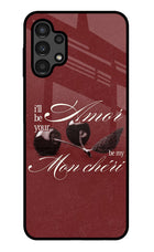 Velvet Cherry Samsung A13 4G Glass Case