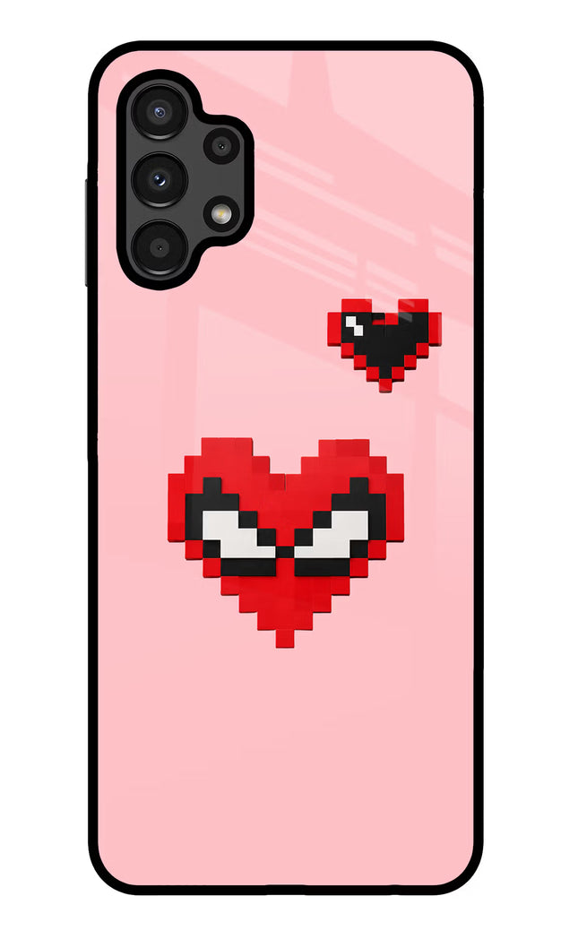 Gwen Heart Samsung A13 4G Glass Case