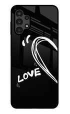 Love Line Samsung A13 4G Glass Case