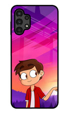 Marco Sunset Samsung A13 4G Glass Case