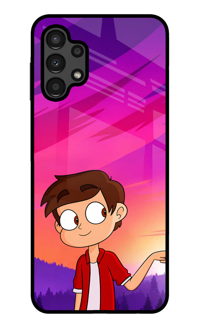 Marco Sunset Samsung A13 4G Glass Case