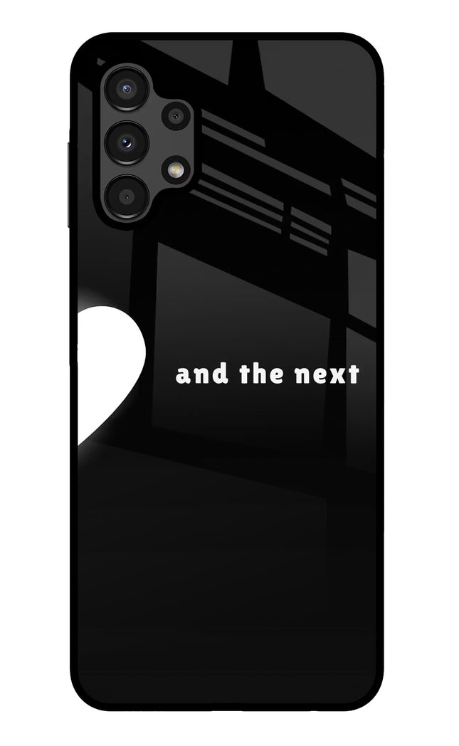 Next World Samsung A13 4G Glass Case
