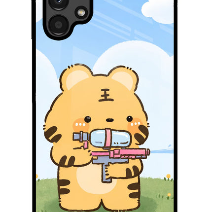 Tiger Treat Samsung A13 4G Glass Case