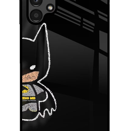 Bat Kitty Samsung A13 4G Glass Case