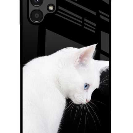 Snow Gaze Samsung A13 4G Glass Case