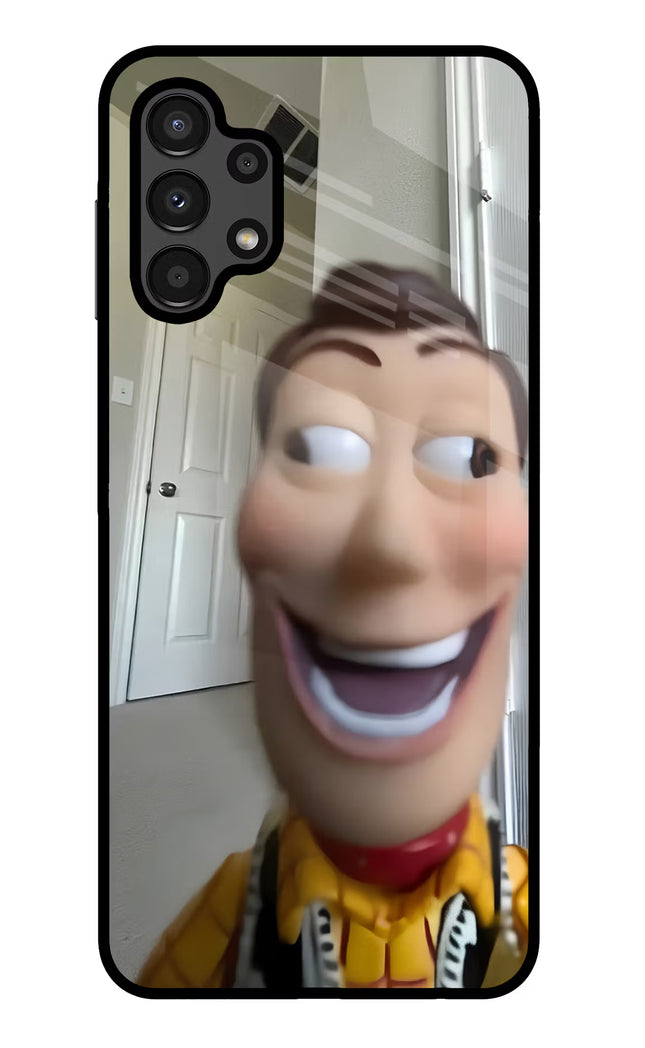 Side Eye Woody Samsung A13 4G Glass Case