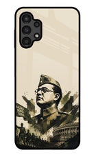 Netaji Rising Samsung A13 4G Glass Case