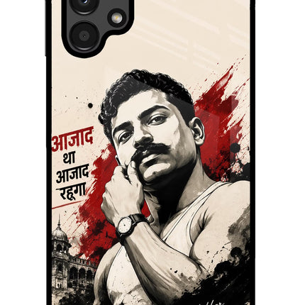 Chandrashekhar Azad Fearless Samsung A13 4G Glass Case