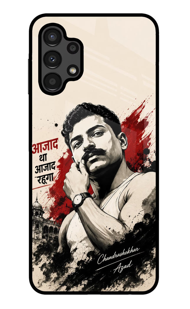 Chandrashekhar Azad Fearless Samsung A13 4G Glass Case