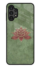 Lotus Grace Samsung A13 4G Glass Case