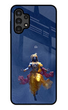 Cosmic Krishna Samsung A13 4G Glass Case