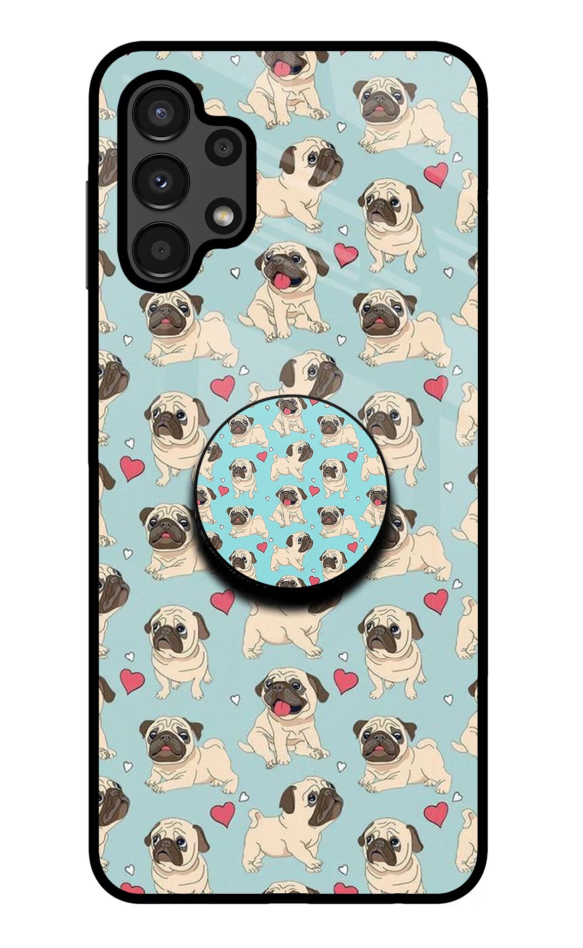 Pug Dog Samsung A13 4G Pop Case by Casekaro