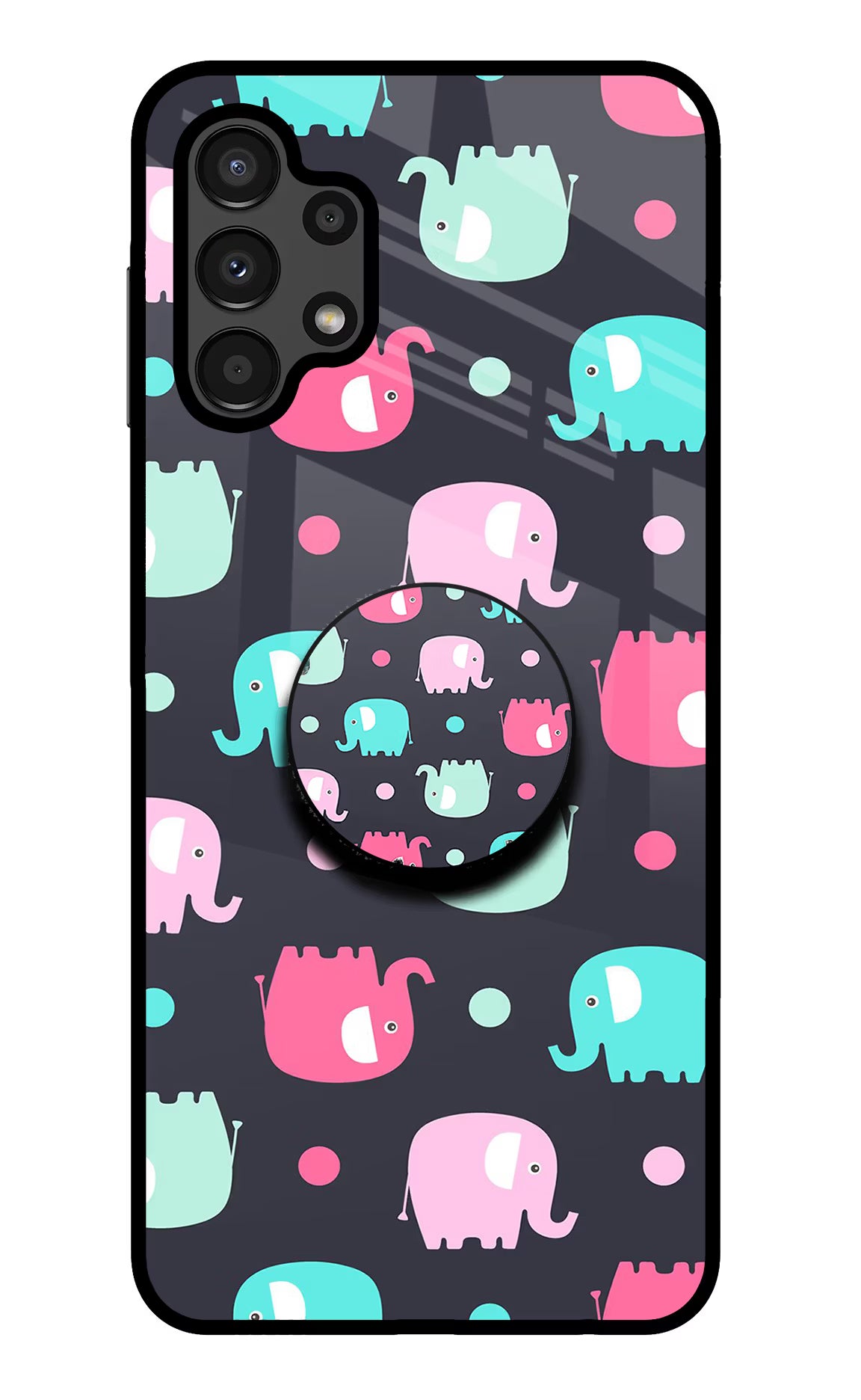 Baby Elephants Samsung A13 4G Pop Case by Casekaro