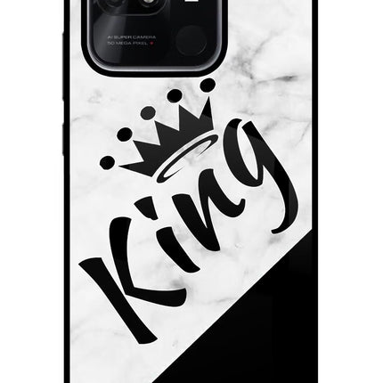 King Redmi 10/10 Power Glass Case
