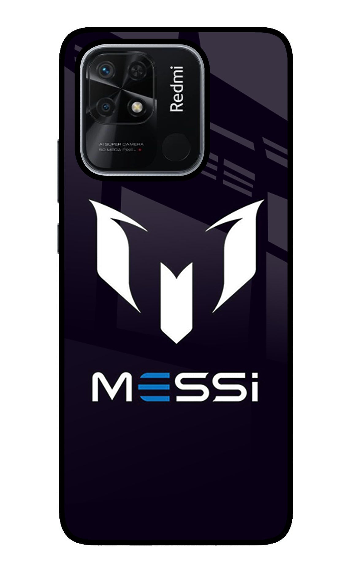 Messi Logo Redmi 10/10 Power Back Cover