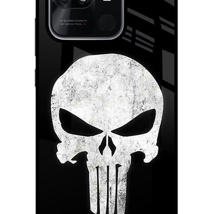 Punisher Skull Redmi 10/10 Power Glass Case