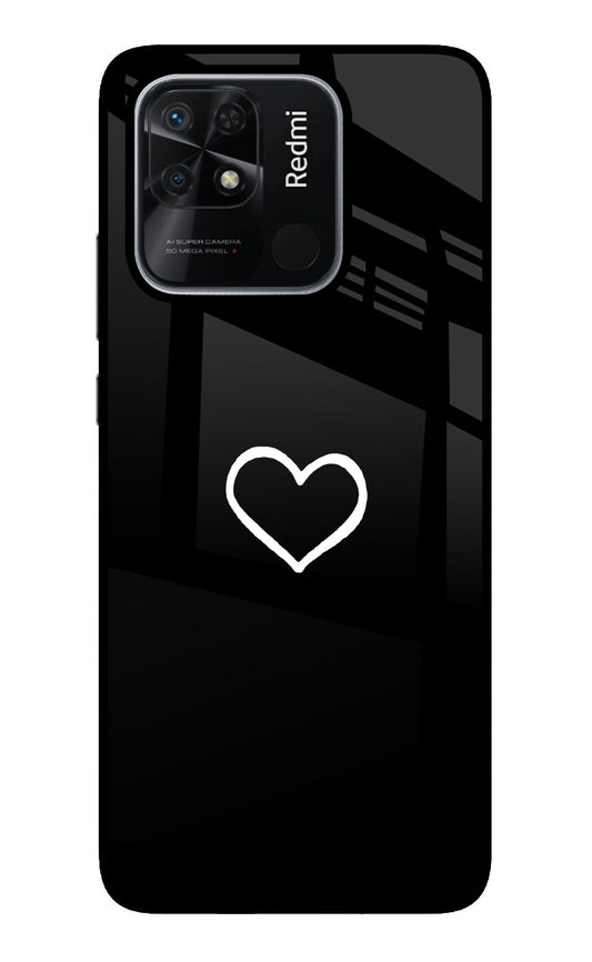 Heart Redmi 10/10 Power Glass Case