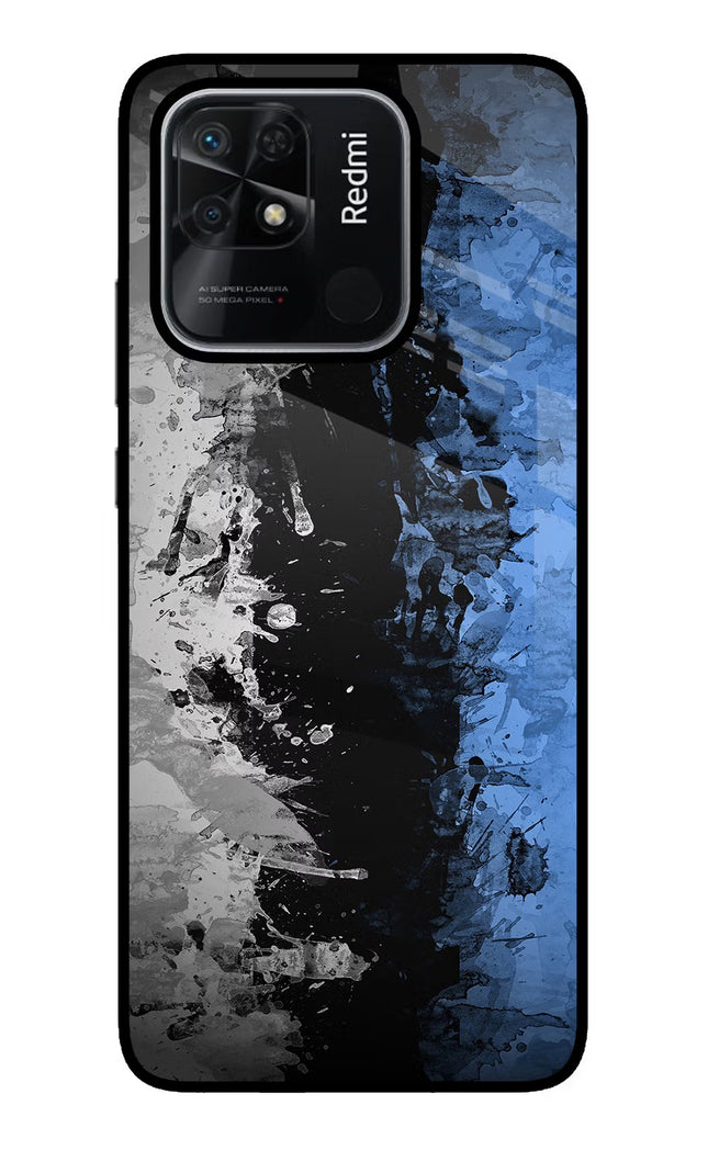 Artistic Design Redmi 10/10 Power Glass Case Back Cover by Casekaro