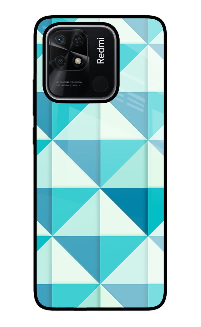 Abstract Redmi 10/10 Power Glass Case Back Cover by Casekaro
