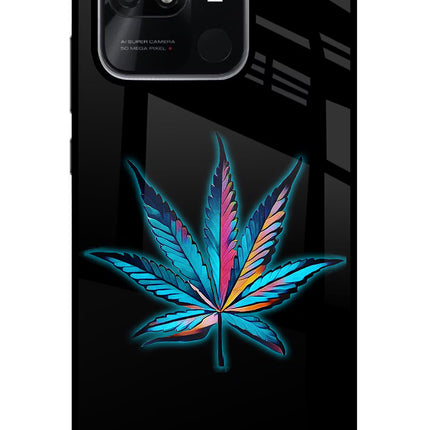 Weed Redmi 10/10 Power Glass Case