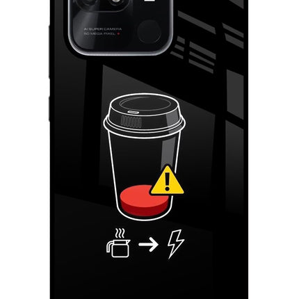 Coffee Redmi 10/10 Power Glass Case
